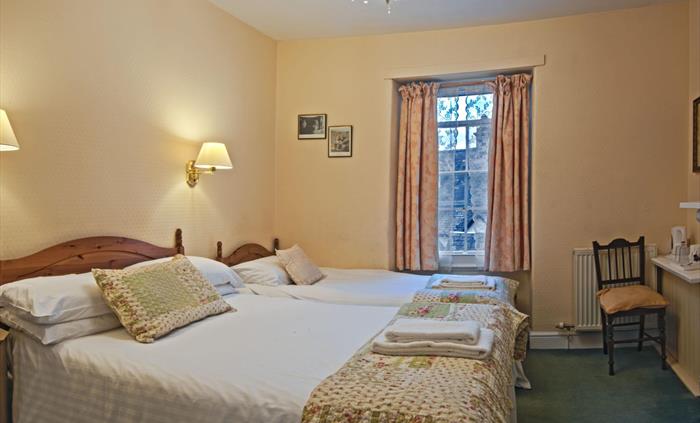 Bedroom 1 twin (double & Single) en-suite